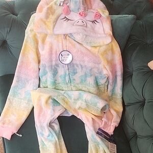 Unicorn Kids Pajamas - Multicolor